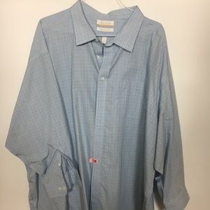 Gold Label - Button Up - Blue W/ Green - 22/34-35